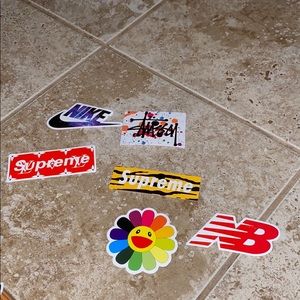 Trendy On brand Sticker 6 pack!